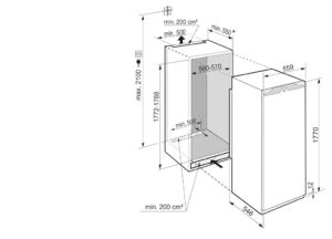 Liebherr IRBd5151 Fully Integrated Fridge with Ice Box - Image 4