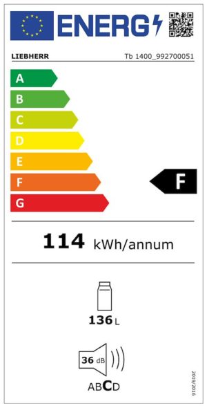 Liebherr Tb1400 Undercounter Fridge - Image 6