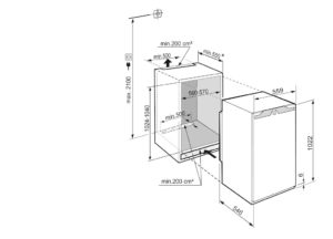 Liebherr IRBd4020 Fully Integrated Larder Fridge - Image 4