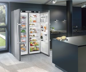 Liebherr SBSef7242 634L Freestanding Fridge Freezer Side by Side Combination - Image 3