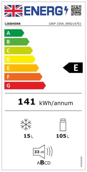 Liebherr UIKP1554 Built-Under Fridge - Image 6