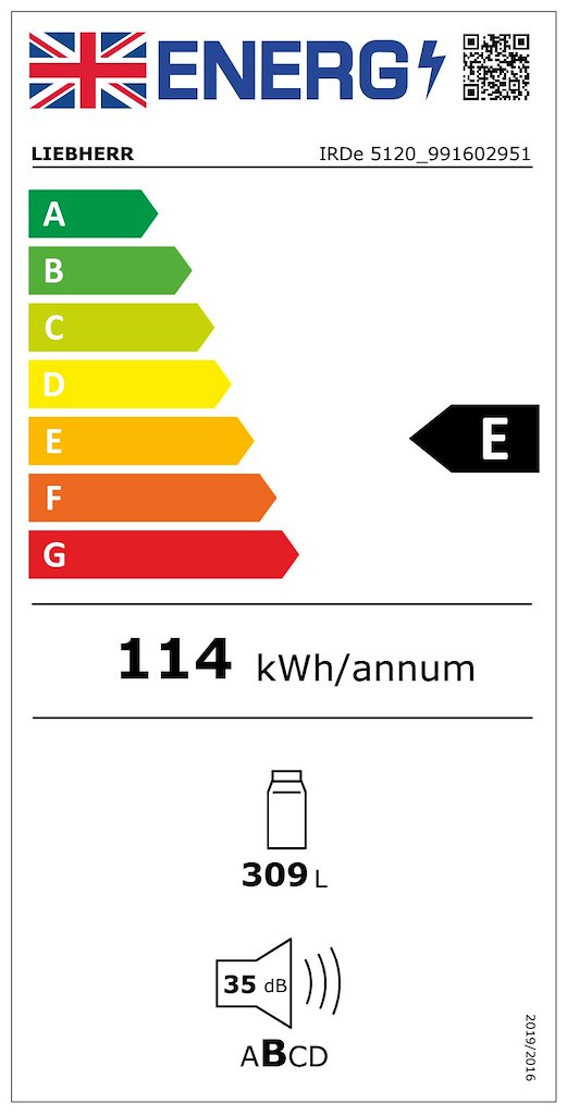 Liebherr IRDe5120 Fully Integrated Larder Fridge - Image 5