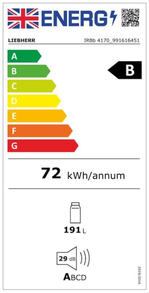 Liebherr IRBb4170 Fully Integrated Larder Fridge - Image 5