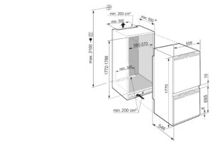 Liebherr ICBNd5153 Fully Integrated Fridge Freezer - Image 4