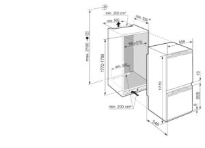 Liebherr ICe5103 Fully Integrated Fridge-Freezer - Image 4