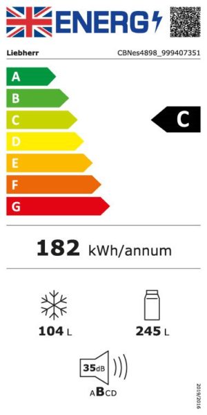 Liebherr CBNes4898 Fridge Freezer - Image 9