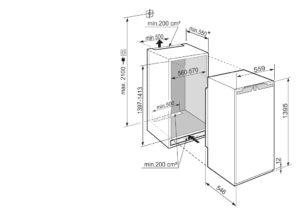 Liebherr IRe4520 Fully Integrated Larder Fridge - Image 5