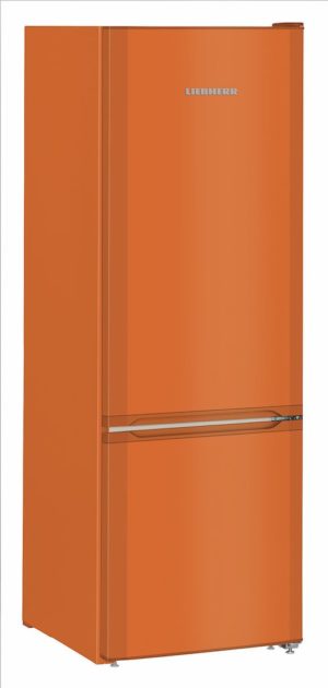 Liebherr CUno2831 55cm Wide Neon Orange Fridge Freezer - Image 3