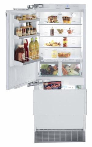 Liebherr ECBN5066-617 382L Integrated American Fridge Freezer with left hand hinge - Image 2