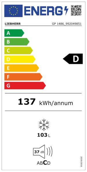 Liebherr GP1486 Low Frost Freezer - Image 7