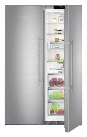 Liebherr SBSes8773 635L Freestanding Fridge Freezer Side by Side Combination - Image 3