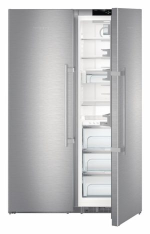 Liebherr SBSes8773 635L Freestanding Fridge Freezer Side by Side Combination - Image 4