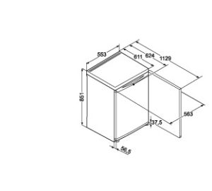 Liebherr G1213 Low Frost Undercounter Freezer - Image 4