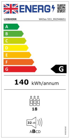 Liebherr WKEes553 18 Bottle Wine Cabinet - Image 7