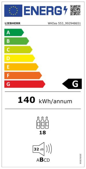 Liebherr WKEes553 18 Bottle Wine Cabinet - Image 8