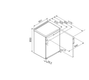 Liebherr TP1720 Undercounter Larder Fridge - Image 4