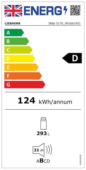 Liebherr IRBd5170 Integrated Fridge - Image 4