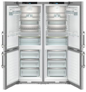 Liebherr XCCsd5250 Integrated Side by Side Fridge Freezer - Image 3