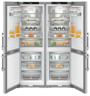 Liebherr XCCsd5250 Integrated Side by Side Fridge Freezer - Image 4