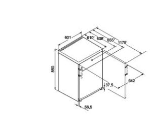 Liebherr TPesf1710 Undercounter Fridge - Image 6