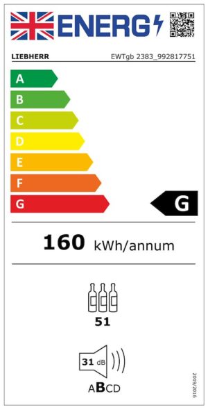 Liebherr EWTgb2383 51 Bottle 2-Zone Built-In Wine Cabinet - Image 6