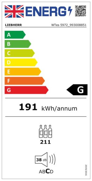 Liebherr WTes5972 211 Bottle Wine Cabinet - Image 6