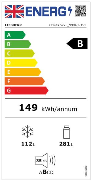 Liebherr CBNes5775 Fridge Freezer - Image 6
