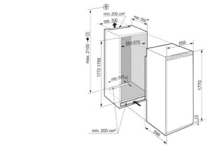 Liebherr IRf5101 Fully Integrated Fridge with Ice Box - Image 5