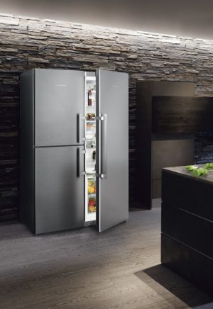 Liebherr SBSes8483 688L Freestanding Fridge Freezer Side by Side Combination - Image 3