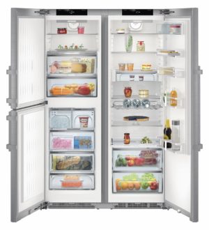 Liebherr SBSes8483 688L Freestanding Fridge Freezer Side by Side Combination - Image 5