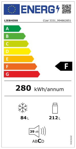 Liebherr CUel3331 55cm Wide Fridge Freezer - Image 8