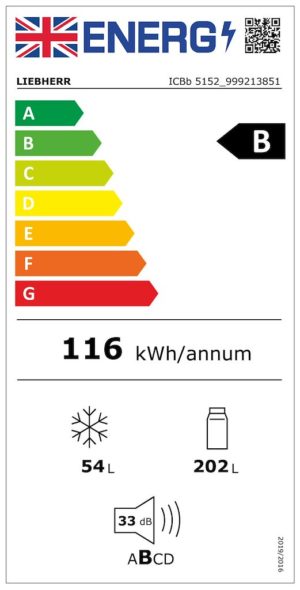 Liebherr ICBb5152 Fully Integrated Fridge Freezer - Image 5