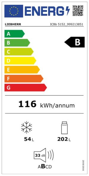 Liebherr ICBb5152 Fully Integrated Fridge Freezer - Image 6