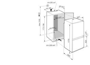 Liebherr ICSe5122 Fully Integrated Fridge-Freezer - Image 4