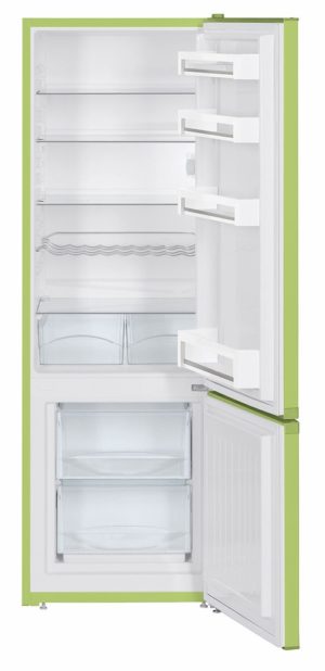 Liebherr CUkw2831 55cm Wide Kiwi Green Fridge Freezer - Image 2