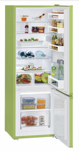 Liebherr CUkw2831 55cm Wide Kiwi Green Fridge Freezer - Image 4