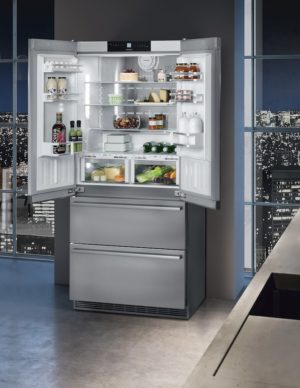 Liebherr CBNes6256 471L Freestanding American Fridge Freezer - Image 2