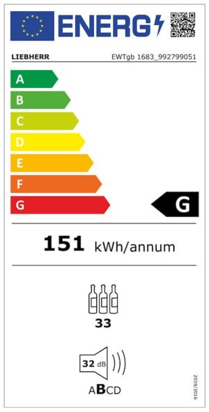Liebherr EWTgb1683 33 Bottle 2-Zone Built-In Wine Cabinet - Image 9