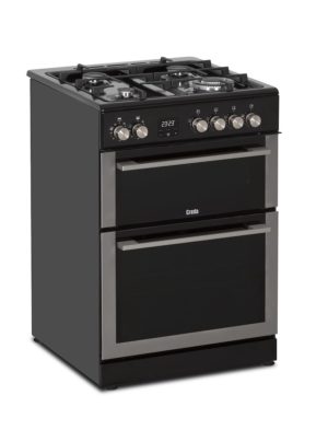 Creda C60DFDOX 60cm Freestanding Dual Fuel Double Oven Cooker - Image 2