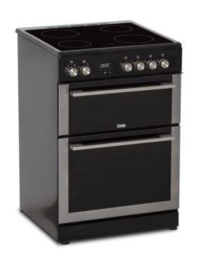 Creda C60CDOX 60cm Freestanding Ceramic Double Oven Cooker - Image 2