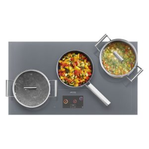 Smeg SIA1963DS 90cm AREA Induction Hob, Silver - Image 4