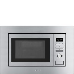 Smeg FMI017X 17 Litre Built In Microwave with Grill in Stainless Steel