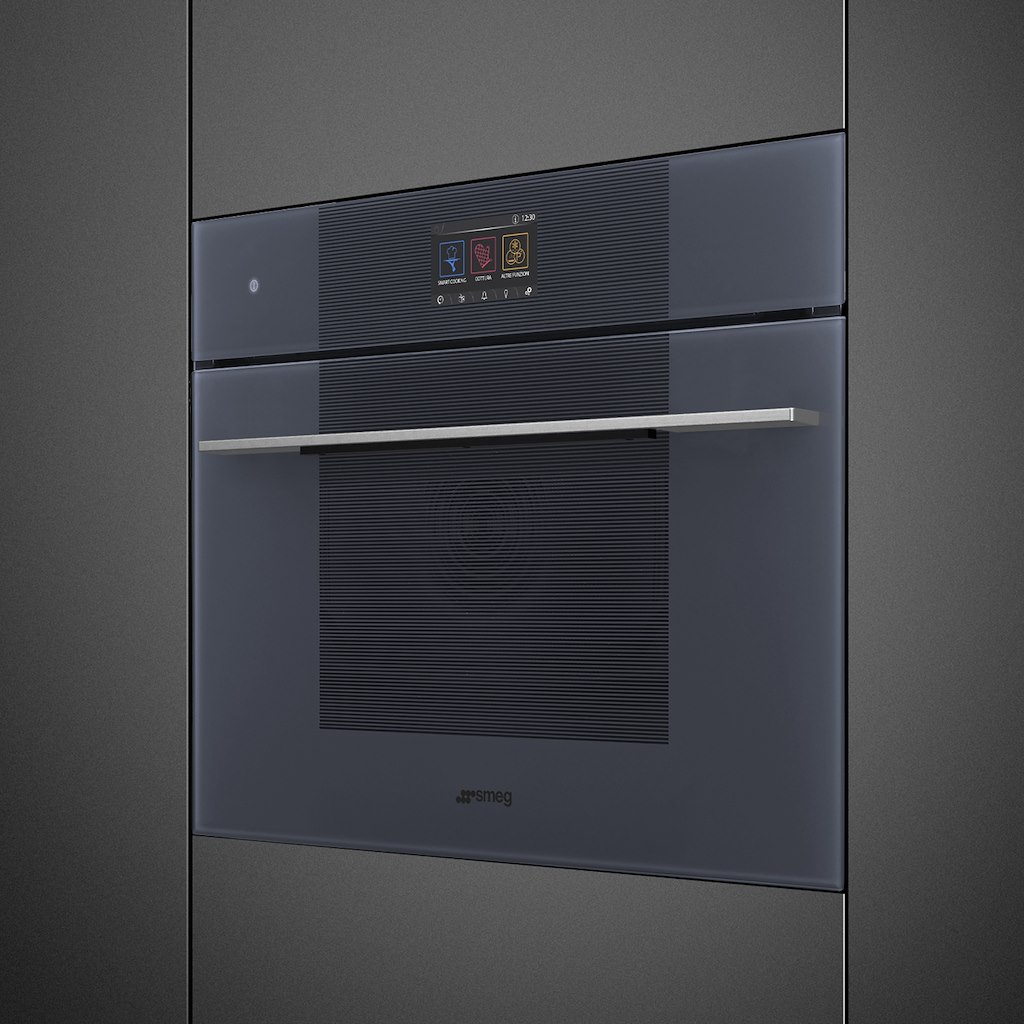 Smeg SO4104APG 45cm Linea Omnichef Oven, Neptune Grey - Image 2