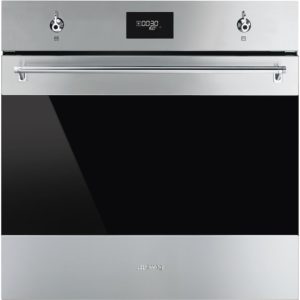 Smeg SFP6301TVX 60cm Classic Pyrolytic Multifunction Single Oven in Stainless Steel