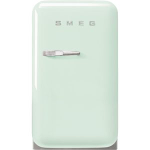 Smeg FAB5RPG5 40cm Small 50s Style Right Hand Hinged Minibar, Pastel Green