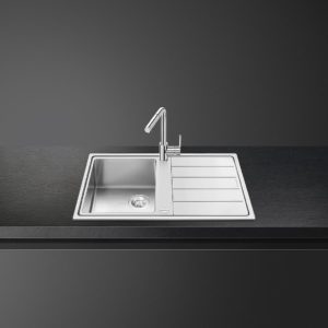 Smeg LDR861-2 Sink, Stainless Steel - Image 3