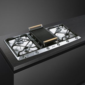 Smeg SRV596GH5 89cm Cucina Gas Hob, Stainless Steel - Image 2