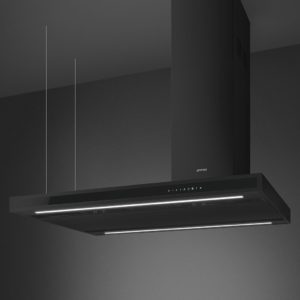 Smeg KLTI12L4MB 120cm Island Cooker Hood, Matt Black - Image 2