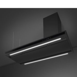 Smeg KLTI12L4MB 120cm Island Cooker Hood, Matt Black - Image 3