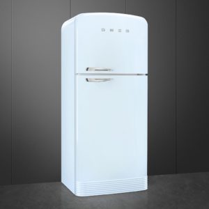 Smeg FAB50RPB5 80.4cm 50s Style Right Hand Hinge Fridge Freezer, Pastel Blue - Image 3